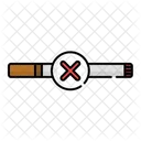 No Cigarette No Smoking Smoking Is Prohibited Icon