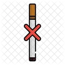 No Cigarette No Smoking Smoking Is Prohibited Icon