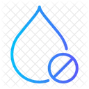 No Clean Water Clean Water Icon