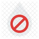 No Clean Water Icon