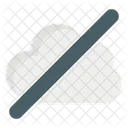No Cloud Cloud Data Icon
