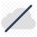 No Cloud Cloud Ban Stop Cloud Icon