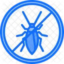 No Cockroach Stop Insect Cockroach Icon