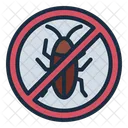 No Cockroach Cockroach Free Pest Free Icon