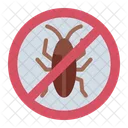 No Cockroach Cockroach Free Pest Free Icon