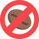 No Coffee Forbidden Coffee Icon