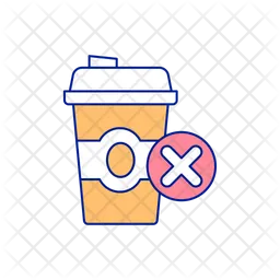 No coffee cup  Icon