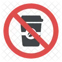 No Coffee Ban Icon