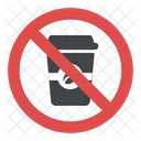 No Coffee Ban Icon