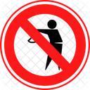 No Ahorcar Justicia Prohibido Icono