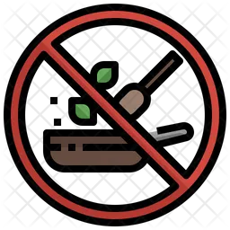 No Cooking  Icon