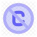 No Copyright No Copyright Sign Sign Icon