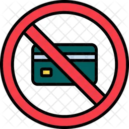 No credit card  Icon