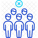 No Crowds Icon