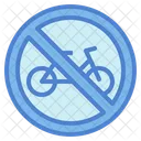 No Cycling  Icon