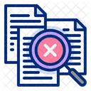 No Data Cannot Find Error Icon