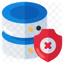 No Server Security Dataserver No Database Security Icon