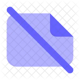 No Document  Icon