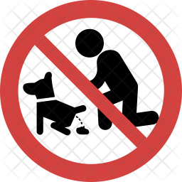 Download No Dog Shit Icon Of Flat Style Available In Svg Png Eps Ai Icon Fonts 3D SVG Files Ideas | SVG, Paper Crafts, SVG File