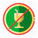 No Drink Drinking Icon