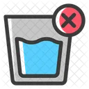 No Drink Fasting Prohibited Icon