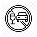 Drunk Driving Car Icon