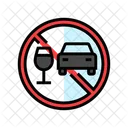 Drunk Driving Car Icon