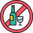 No Drinking No Drink No Alcohol Icon