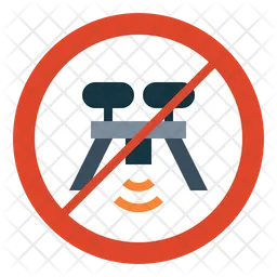 No Drone Zone  Icon