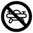 No Drone Zone Zone Transportation Icon