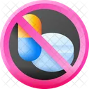 No Drugs Forbidden No Medicine Icon