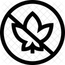 No Drugs Forbidden No Medicine Icon