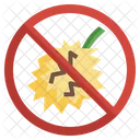 No Durian Durian Food And Restaurant Icon