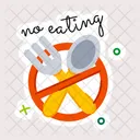 Ramadan Rituals No Eating No Food Icon