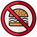 No Eating No Food Ramadan Icon