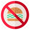 No Eating No Food Ramadan Icon