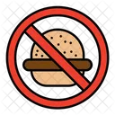 Fasting No Food Ramadan Icon
