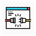 Internet Cable Disonnected Icon