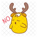 No Disagree Sticker Icon