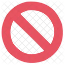 No Forbidden Stop Icon