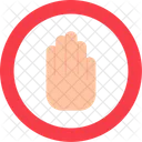 No Entry Direction Icon