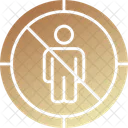 No Entry Human Man Icon