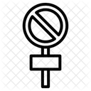No Entry Traffic Sign Icon