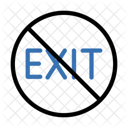 No Exit  Icon