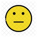 No expression emoji  Icon