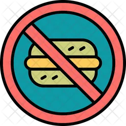 No fast food  Icon
