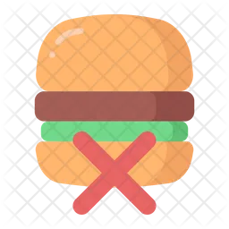 No fast food  Icon