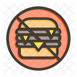 No fast food  Icon