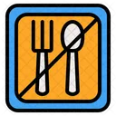 No Food Food Fasting Icon