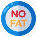 Low Fat No Fat Low Calorie Icon